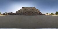 Vor dem Junagarh Fort in Bikaner Bikaner hat ca. ...