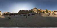 /Aufgang zum Fort in Jaisalmer