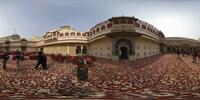 Pfauentor im Stadtpalast von Jaipur