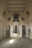 Halle im Monsun-Palast mit einer Ausstellung zum ...