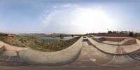 Am Jal Mahal, Jaipur Der See um das Wasserschloss...