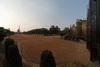 Am Gitter vor dem Rashtrapati Bhawan, Delhi (Pala...