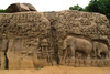 Arjuna's Penance (Arjunas Buße) in Mamallampuram