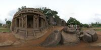 Trimurti Tempel, Mamallapuram