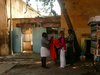 Shopping vor dem Nayak-Palast in Thanjavur