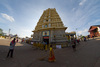 /Shri Chamundeshwari Temple auf dem Chamundi Hill, Mysore