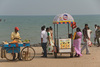 Am Strand von Pondicherry