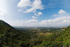 Aussicht auf Mysore auf dem Weg zum Chamundi Hill