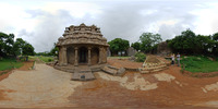 /kleiner Tempel in Mamallapuram