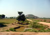 Landschaft unterwegs Richtung Khajuraho 