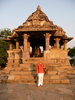 Khajuraho, Nandi-Shrine