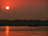 Varanasi, Bootsfahrt auf dem Ganges zum Sonnenaufg...