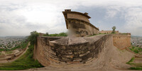 Gwalior Fort Die vertikale Drehung erscheint noch...