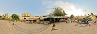 Platz am Tempel in Orchha