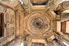 Innenraum des Chaturbhuja-Tempels in Khajuraho
