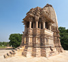 Chaturbhuja-Tempel in Khajuraho Der Tempel wurde ...