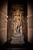 Dakshinamurti Statue im Chaturbhuja-Tempel, Khajur...