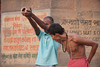 Am Ganges in Varanasi