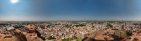 Rundblick vom Rock Fort Tempel Tiruchirapalli