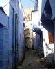 Jodhpur, Gasse in der Altstadt (Blue City) Rajasth...