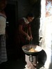 Jodhpur, Bangle-Herstellung Rajasthan Winter 2012