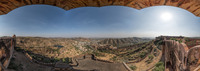 Aussicht über das Amber Fort vom Jaigarh Fort