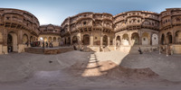 Ausgang zum Museum-Shop, Meherangarh Fort