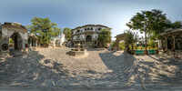 Vor dem Ambrai Restaurant, Udaipur