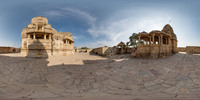 Tempel im Chittorgarh Fort