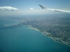 Skyline Chicago im Landeanflug