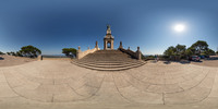 Christkönigmonument auf dem Puig de San Salvador ...