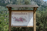 Karte von Fornalutx - places of interest