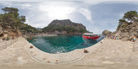 Bootsanleger an der Cala de Sa Calobra