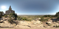 Hinter dem Christkönigmonument auf dem Puig de San...