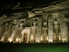 Abu Simbel am Abend    