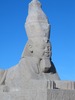 Ramses II mit Königskrone von Oberägypten