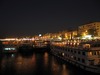 Assuan Nilkreuzschiffe bei Nacht