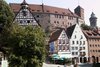 Nürnberg Altstadt Burg Platz am Tiergärtner Tor