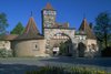 Rothenburg Rödertor Östliches Tor in Richtung Ansb...