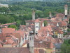 Dächerlandschaft vom Rathausturm aus