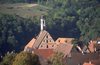 Rothenburg Johanniskirche vom Riesenrad aus