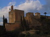 Granada Alhambra hoch über der Stadt