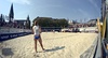 Beach-Volleyball auf dem Bonner Münsterplatz, 7.5...