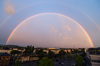 Doppelter Regenbogen 12.8.2008