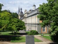 Bonn Blick vom Alten Zoll auf die Uni 