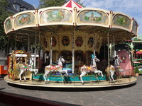 Historischer Jahrmarkt Münsterplatz Bonn Juli 2017