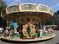 Historischer Jahrmarkt Münsterplatz Bonn Juli 2017