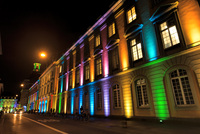 Universität Bonn leuchtet 2017