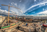 Hauptbahnhof Bonn 4.4.2018 Baustelle Maximiliancen...