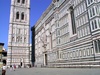 Florenz Dom mit Glockenturm Santa Maria del Fiore
